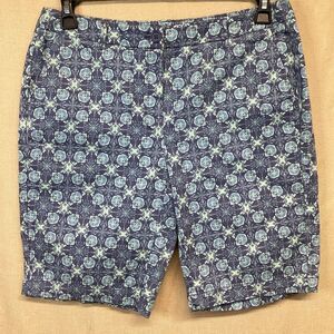 Juniper & Lime Fun Print Bermuda Shorts Sz 10